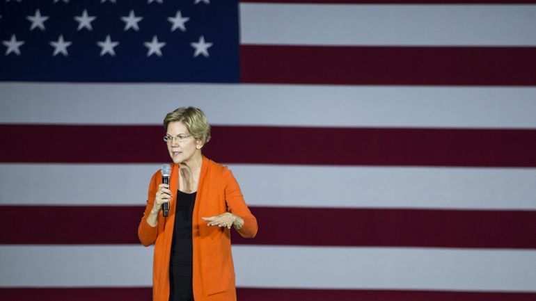 Présidentielle américaine: Warren accentue son avance sur Biden pour la primaire démocrate