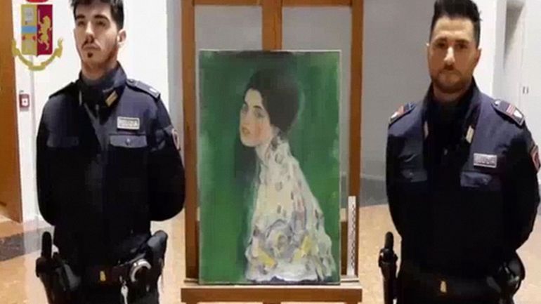 Italie: un tableau retrouvé par hasard est un Klimt