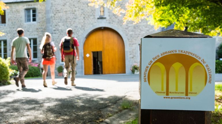 Le sentier des abbayes trappistes, l'idée qui marche& du tonnerre