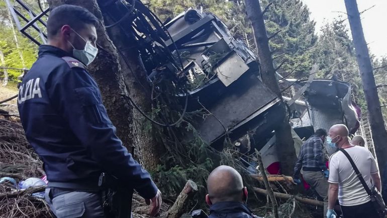 Italie: quatorze morts et un blessé grave dans la chute d'un téléphérique à Stresa, dans le Piémont