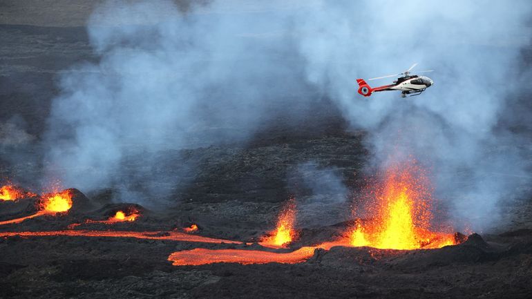 L'éruption du Piton de la Fournaise créé de sublimes images (photos et vidéos)