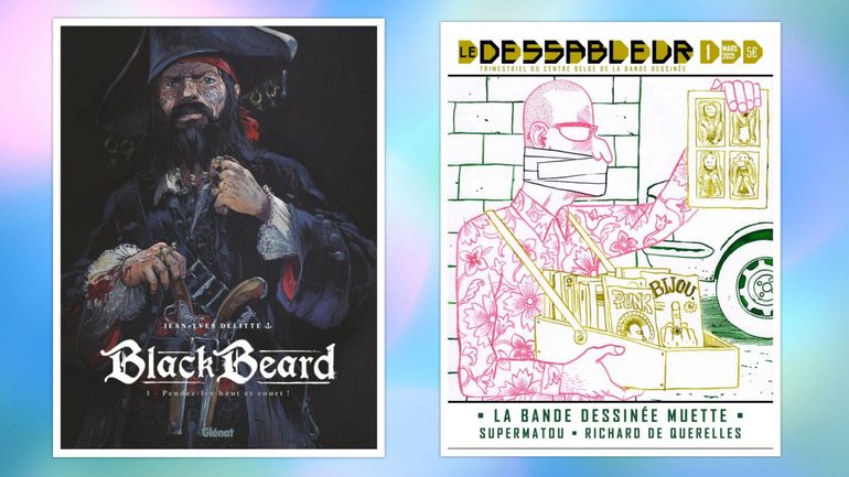 Voyage dans le monde de la bande dessinée : Black Beard et Le Dessableur