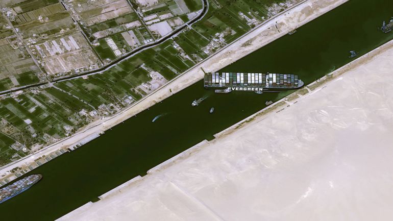 Canal de Suez: une 