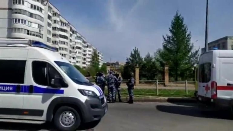 Russie : une fusillade fait au moins neuf morts dans une école de Kazan