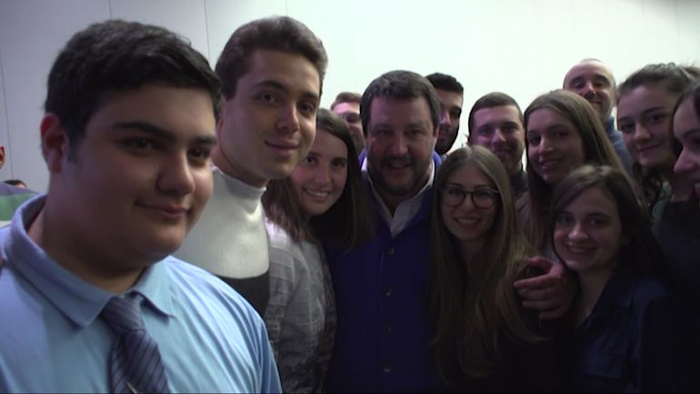 Elections régionales en Italie: Matteo Salvini cherche à convaincre les jeunes
