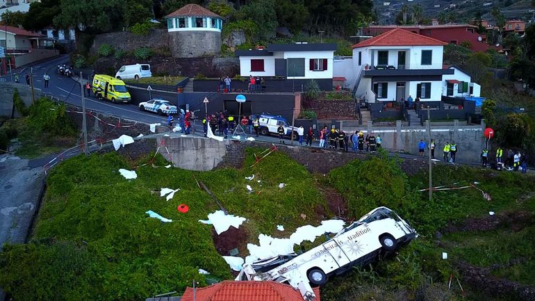 29 morts dans un accident de bus à Madère