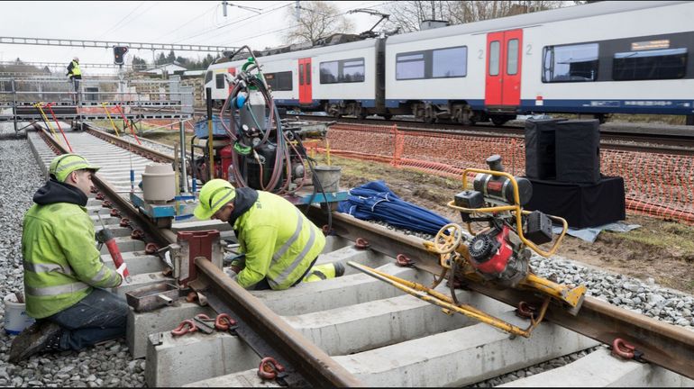 Le Covid-19 impacte les chantiers Infrabel et le personnel du rail