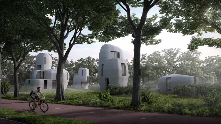Construire une maison avec une imprimante 3D? C'est bientôt possible aux Pays-Bas