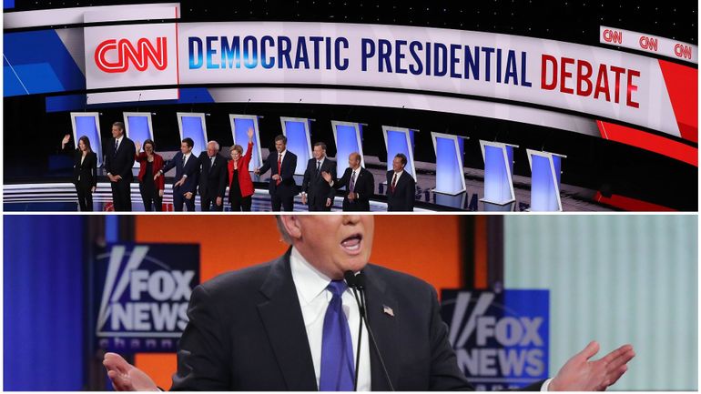 CNN pour les démocrates, Fox News pour les républicains, l'info divisée aux Etats-Unis