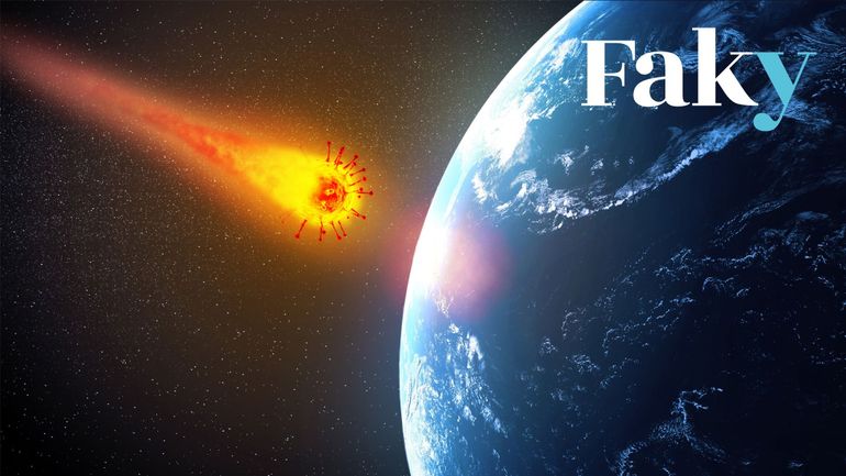 Le risque d'être frappé par un astéroïde est-il vraiment plus important que celui de mourir du coronavirus ?