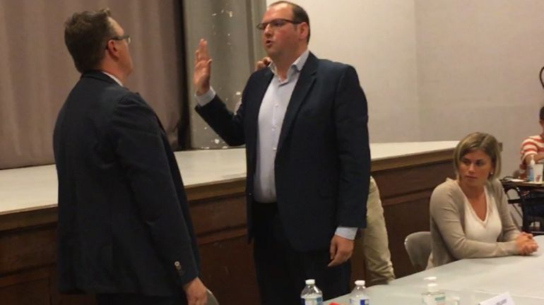 Celles : changement de majorité, Michaël Busine est le nouveau bourgmestre