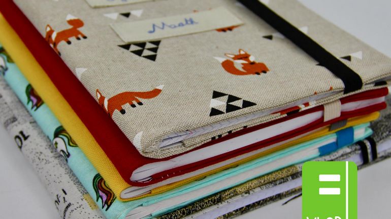 Une pochette pour cahiers réutilisable et écolo inventée à Manage