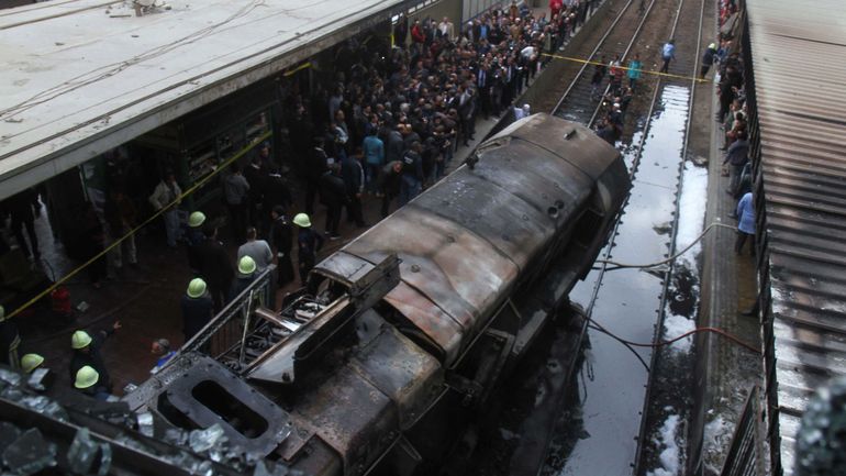 Egypte : collision entre deux trains de voyageurs dans le Sud, 32 morts et 66 blessés au moins