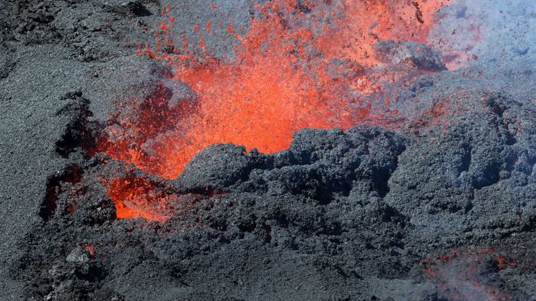 Ile de la Réunion : première éruption de l'année au Piton de la Fournaise