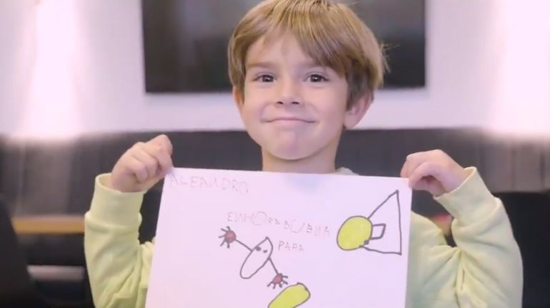 Alejandro Pozuelo apprend par son fils qu'il figure dans l'équipe de l'année en Major League Soccer