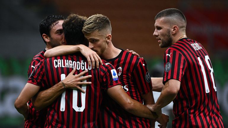 Europa League : L'AC Milan qualifi&eacute; dans la douleur apr&egrave;s une s&eacute;ance de 24 tirs au but contre Rio Ave, Saelemaekers buteur