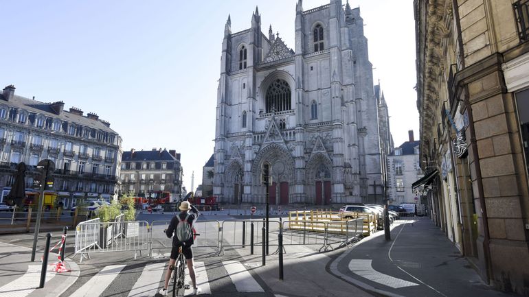 Incendie dans la cathédrale de Nantes : remise en liberté pour le bénévole placé en garde à vue