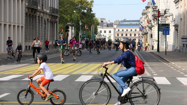 Semaine de la Mobilité: une journée sans voiture sans incident, se réjouit la ministre bruxelloise de la Mobilité