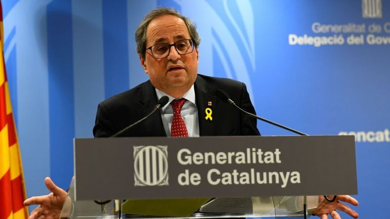 Symboles indépendantistes : le président catalan nargue les autorités espagnoles