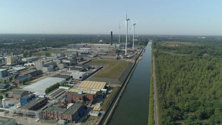 Umicore à Olen, la plus grande décharge radioactive de Belgique
