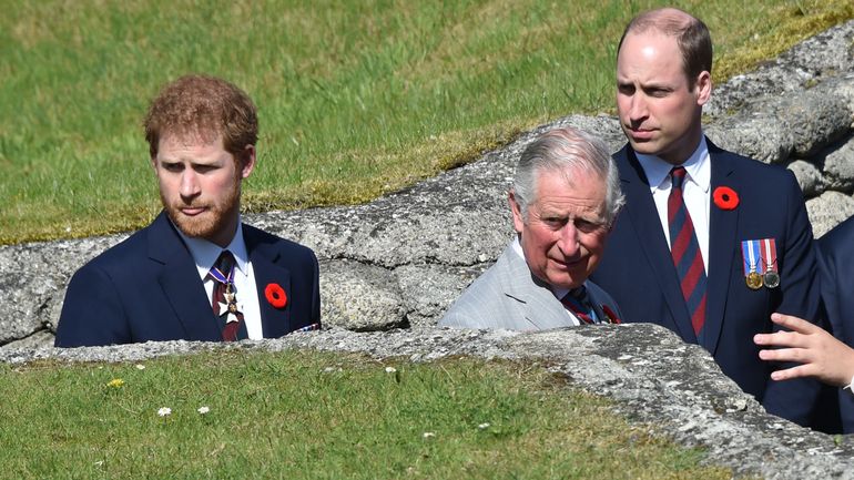 Le prince Harry a parlé avec William et Charles, selon une proche