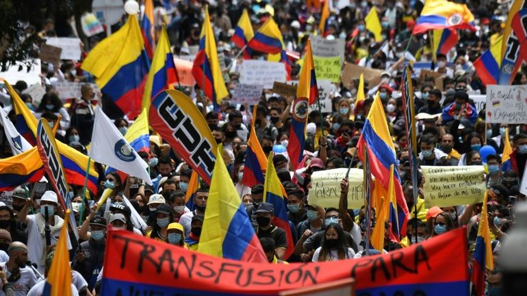 Syndicats, étudiants, indigènes et d'autres secteurs se mobilisent en Colombie