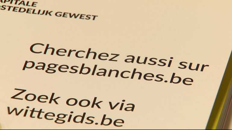 Les derniers annuaires téléphoniques belges, version papier, sont distribués en ce moment: la fin du 