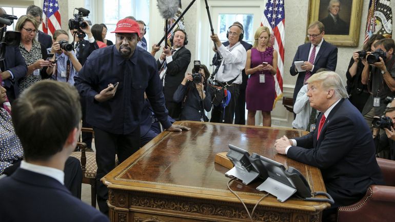 Kanye West candidat à la Maison Blanche? Trump juge l'idée 