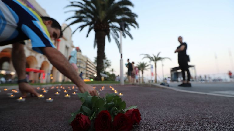 France : à Nice, un hommage aux attentats de 2016 sur la promenade des Anglais