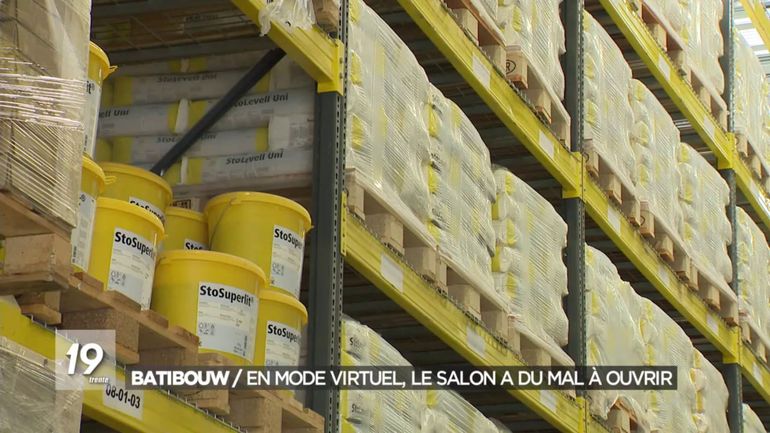 Faux départ suite à des soucis informatiques pour cette édition virtuelle de Batibouw