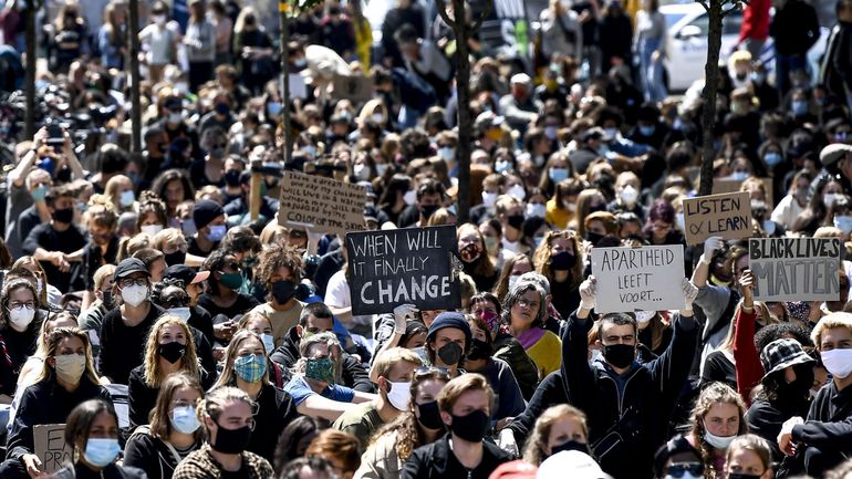 Manifestation contre le racisme : 115 personnes interpellées à Anvers