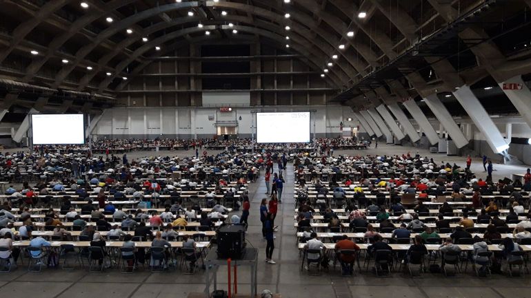 Examen d'entrée en médecine: par groupe de 100