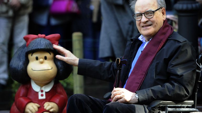 Culture : décès du dessinateur argentin Quino, le créateur de Mafalda