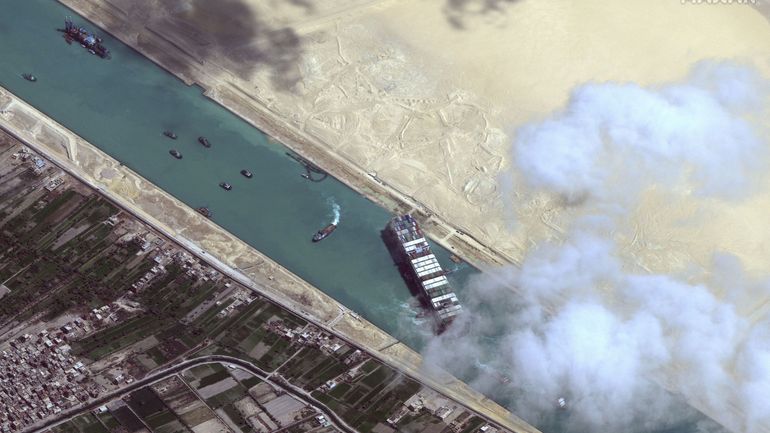 Blocage du Canal de Suez : Sissi approuve un projet d'aménagement du canal de Suez