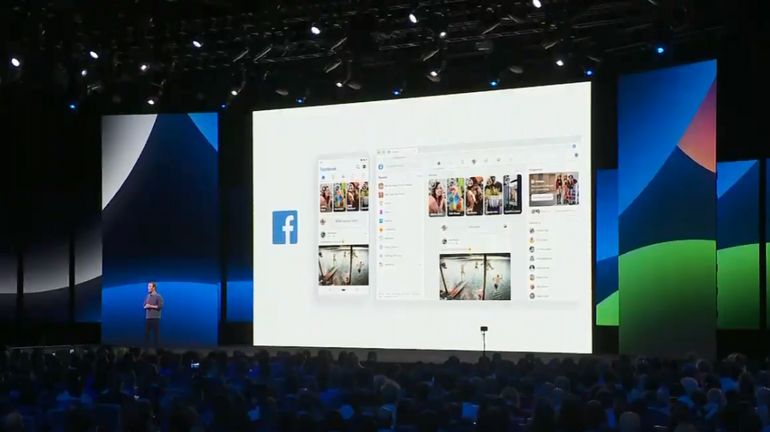 Découvrez la nouvelle version de Facebook et son interface blanche: les groupes et l'amour valorisés