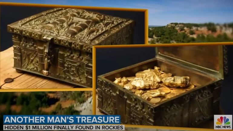Pépites d'or et pierres précieuses : un trésor caché il y a dix ans aux Etats-Unis a été trouvé