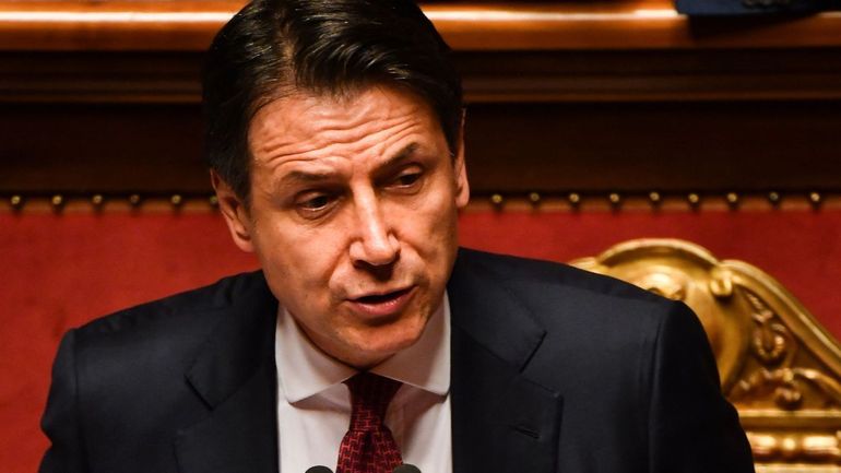 L'avenir du Premier ministre italien Conte en jeu face au Parlement