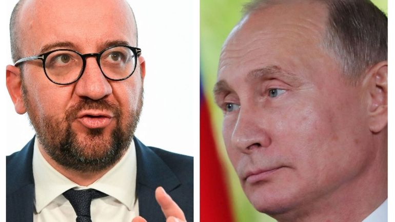 Charles Michel en visite officielle en Russie