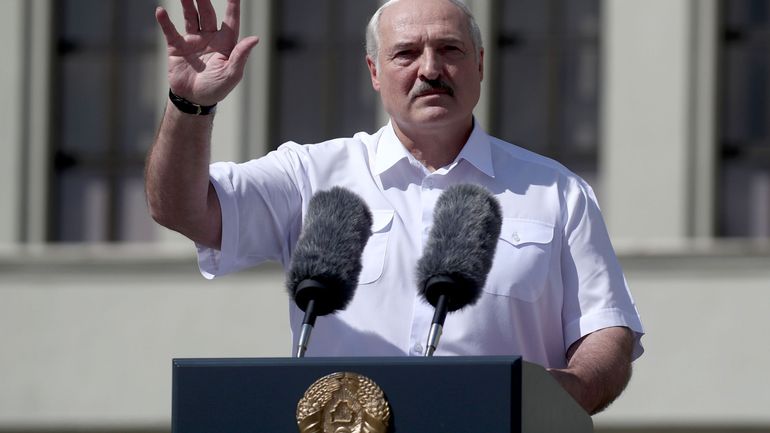 Le président du Bélarus Loukachenko et son fils sont sur la liste noire de l'UE