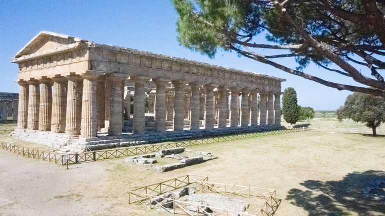 Italie: le site antique grec de Paestum rouvre, avant son rival romain Pompei