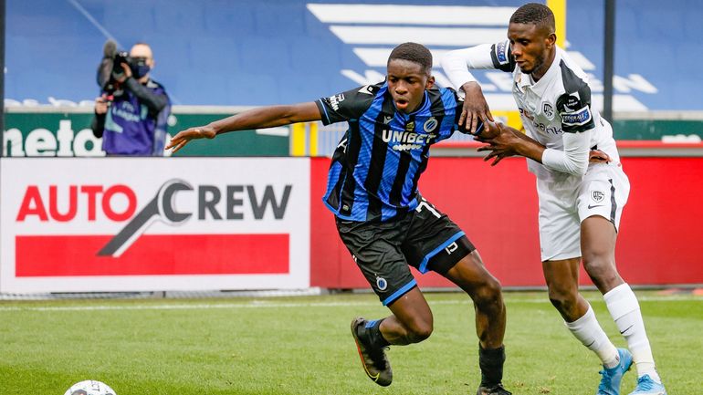 Noah Mbamba, premier 2005 de Pro League, a fait ses débuts avec le FC Bruges : "J’ai pris du plaisir"