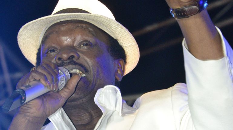 Le chanteur et musicien guinéen Mory Kanté, connu pour 