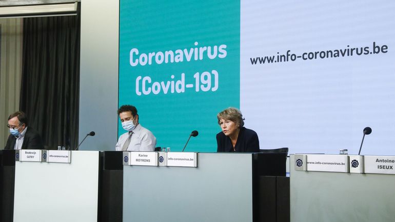 Bilan du coronavirus en Belgique : suivez en direct la conférence de presse du centre de crise