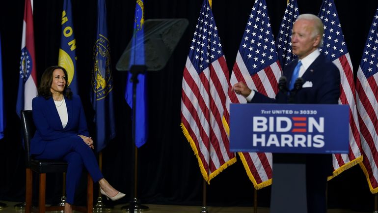 Joe Biden et Kamala Harris promettent ensemble de 