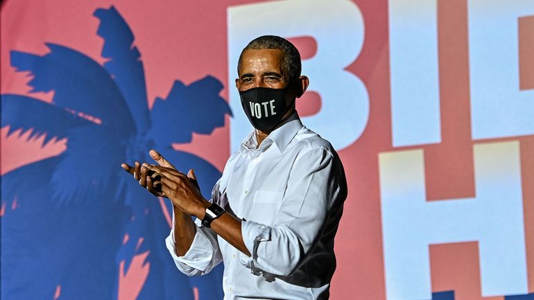 Présidentielle américaine 2020 : à Miami, Barack Obama donne une dernière impulsion en faveur de Joe Biden