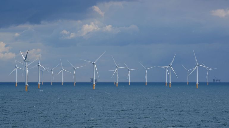 La tempête Dennis a provoqué un pic de production d'énergie éolienne en Belgique