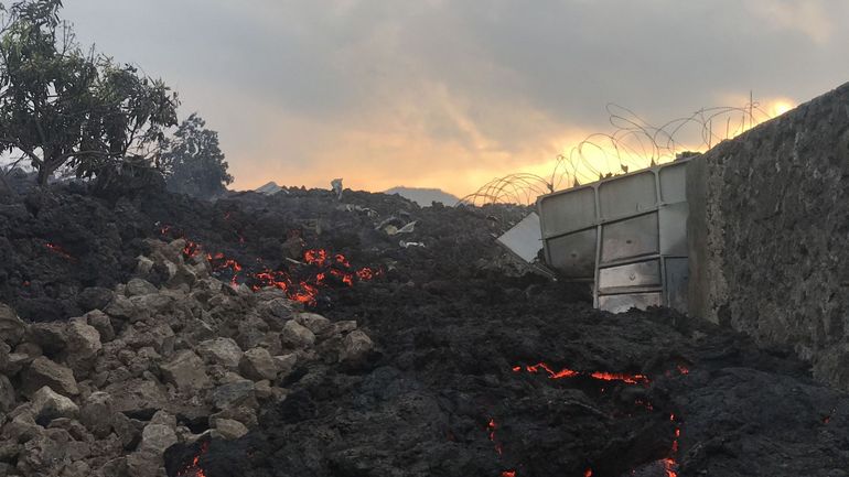 Éruption du volcan Nyiragongo en RDC : plusieurs maisons englouties, la ville de Goma épargnée