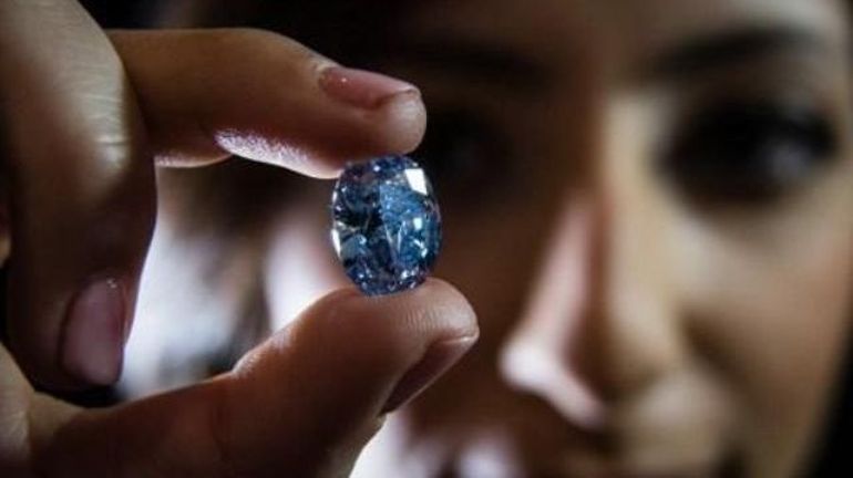 Rare découverte de cinq diamants bleus en Afrique du Sud