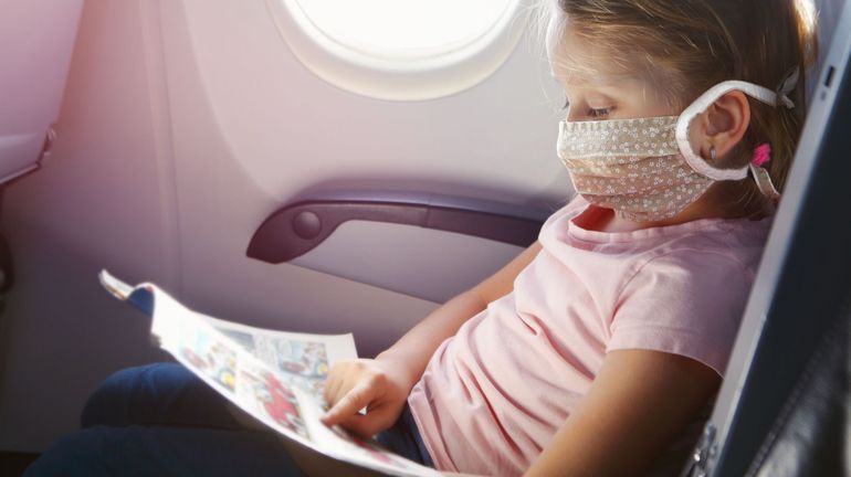Le masque désormais obligatoire dès 6 ans sur les vols européens
