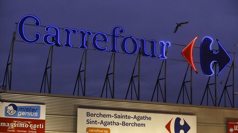 Une partie du personnel de l'hypermarché Carrefour de Berchem en grève suite à plusieurs agressions